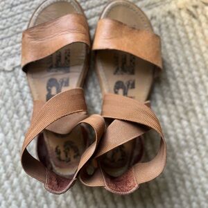 Brown Sorel Leather Sandals